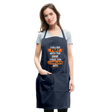 Load image into Gallery viewer, You Can Pray Adjustable Apron (Black) - navy