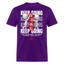 Load image into Gallery viewer, Keep Going Unisex Classic T-Shirt - purple