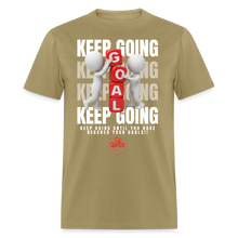 Load image into Gallery viewer, Keep Going Unisex Classic T-Shirt - khaki