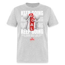 Load image into Gallery viewer, Keep Going Unisex Classic T-Shirt - heather gray