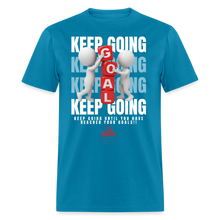 Load image into Gallery viewer, Keep Going Unisex Classic T-Shirt - turquoise