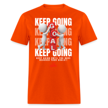 Load image into Gallery viewer, Keep Going Unisex Classic T-Shirt - orange