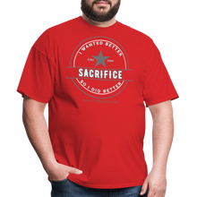 Load image into Gallery viewer, Sacrifice Unisex Classic T-Shirt - red