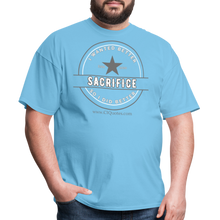 Load image into Gallery viewer, Sacrifice Unisex Classic T-Shirt - aquatic blue