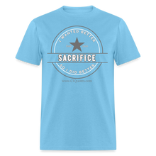 Load image into Gallery viewer, Sacrifice Unisex Classic T-Shirt - aquatic blue