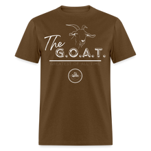 Load image into Gallery viewer, GOAT Unisex Classic T-Shirt - brown