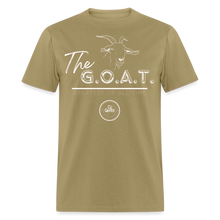 Load image into Gallery viewer, GOAT Unisex Classic T-Shirt - khaki