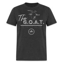 Load image into Gallery viewer, GOAT Unisex Classic T-Shirt - heather black