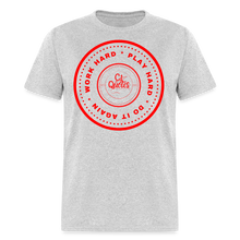Load image into Gallery viewer, Work Hard Unisex Classic T-Shirt - heather gray
