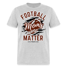 Load image into Gallery viewer, Football Moms Unisex Classic T-Shirt - heather gray