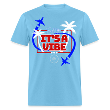 Load image into Gallery viewer, Travel Often Unisex Classic T-Shirt - aquatic blue