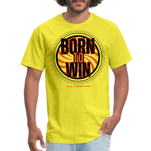 Load image into Gallery viewer, Born To Win Unisex Classic T-Shirt (Black Print) - yellow