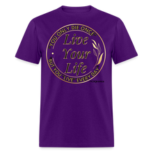 Load image into Gallery viewer, Love Your Life Unisex Classic T-Shirt - purple