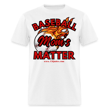 Load image into Gallery viewer, Baseball Mom's Unisex Classic T-Shirt - white