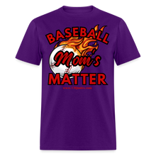 Load image into Gallery viewer, Baseball Mom's Unisex Classic T-Shirt - purple
