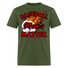 Load image into Gallery viewer, Baseball Mom's Unisex Classic T-Shirt - military green
