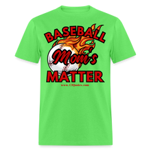 Load image into Gallery viewer, Baseball Mom's Unisex Classic T-Shirt - kiwi