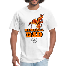 Load image into Gallery viewer, Baseball Dad Classic T-Shirt - white