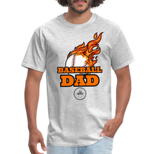 Load image into Gallery viewer, Baseball Dad Classic T-Shirt - heather gray