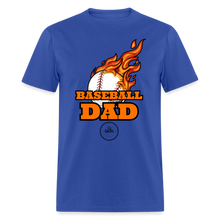 Load image into Gallery viewer, Baseball Dad Classic T-Shirt - royal blue