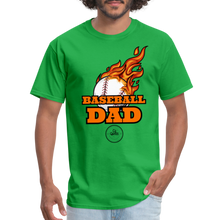 Load image into Gallery viewer, Baseball Dad Classic T-Shirt - bright green