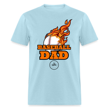 Load image into Gallery viewer, Baseball Dad Classic T-Shirt - powder blue