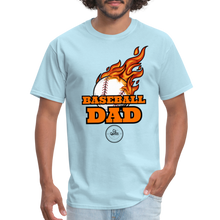 Load image into Gallery viewer, Baseball Dad Classic T-Shirt - powder blue