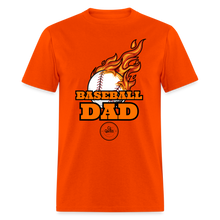 Load image into Gallery viewer, Baseball Dad Classic T-Shirt - orange