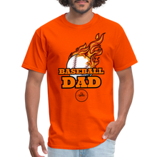Load image into Gallery viewer, Baseball Dad Classic T-Shirt - orange
