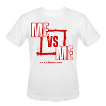 Load image into Gallery viewer, Me vs Me Men’s Dri-Fit Performance T-Shirt - white