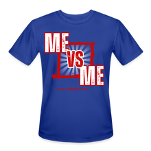 Load image into Gallery viewer, Me vs Me Men’s Dri-Fit Performance T-Shirt - royal blue
