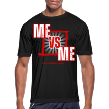 Load image into Gallery viewer, Me vs Me Men’s Dri-Fit Performance T-Shirt - black