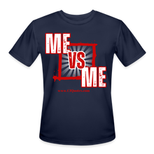 Load image into Gallery viewer, Me vs Me Men’s Dri-Fit Performance T-Shirt - navy