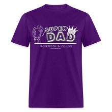 Load image into Gallery viewer, Super Dad Classic T-Shirt - purple
