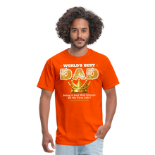 Load image into Gallery viewer, World's Best Dad Classic T-Shirt - orange