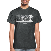 Load image into Gallery viewer, Super Dad T-Shirt (Soft Tee) - deep heather
