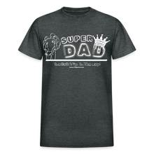 Load image into Gallery viewer, Super Dad T-Shirt (Soft Tee) - deep heather