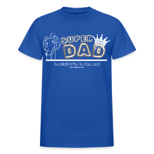 Load image into Gallery viewer, Super Dad T-Shirt (Soft Tee) - royal blue
