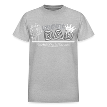 Load image into Gallery viewer, Super Dad T-Shirt (Soft Tee) - heather gray