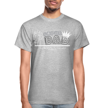 Load image into Gallery viewer, Super Dad T-Shirt (Soft Tee) - heather gray