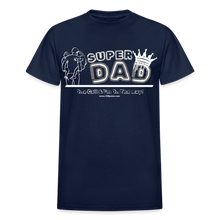 Load image into Gallery viewer, Super Dad T-Shirt (Soft Tee) - navy