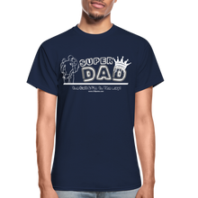 Load image into Gallery viewer, Super Dad T-Shirt (Soft Tee) - navy