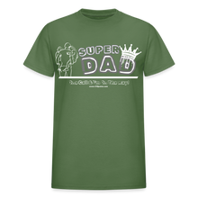 Load image into Gallery viewer, Super Dad T-Shirt (Soft Tee) - military green