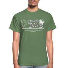 Load image into Gallery viewer, Super Dad T-Shirt (Soft Tee) - military green