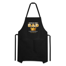 Load image into Gallery viewer, World's Greatest Dad Adjustable Apron - black