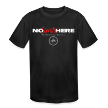 Load image into Gallery viewer, No Limits Kids' Moisture Wicking Performance T-Shirt - black