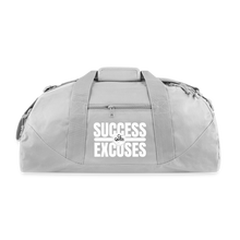 Load image into Gallery viewer, Success Over Excuses Duffel Bag - gray