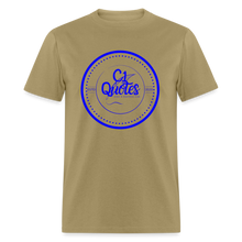 Load image into Gallery viewer, The Brand Unisex Classic T-Shirt (Blue Print) - khaki