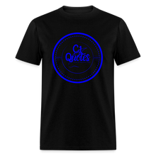 Load image into Gallery viewer, The Brand Unisex Classic T-Shirt (Blue Print) - black