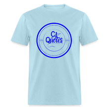Load image into Gallery viewer, The Brand Unisex Classic T-Shirt (Blue Print) - powder blue